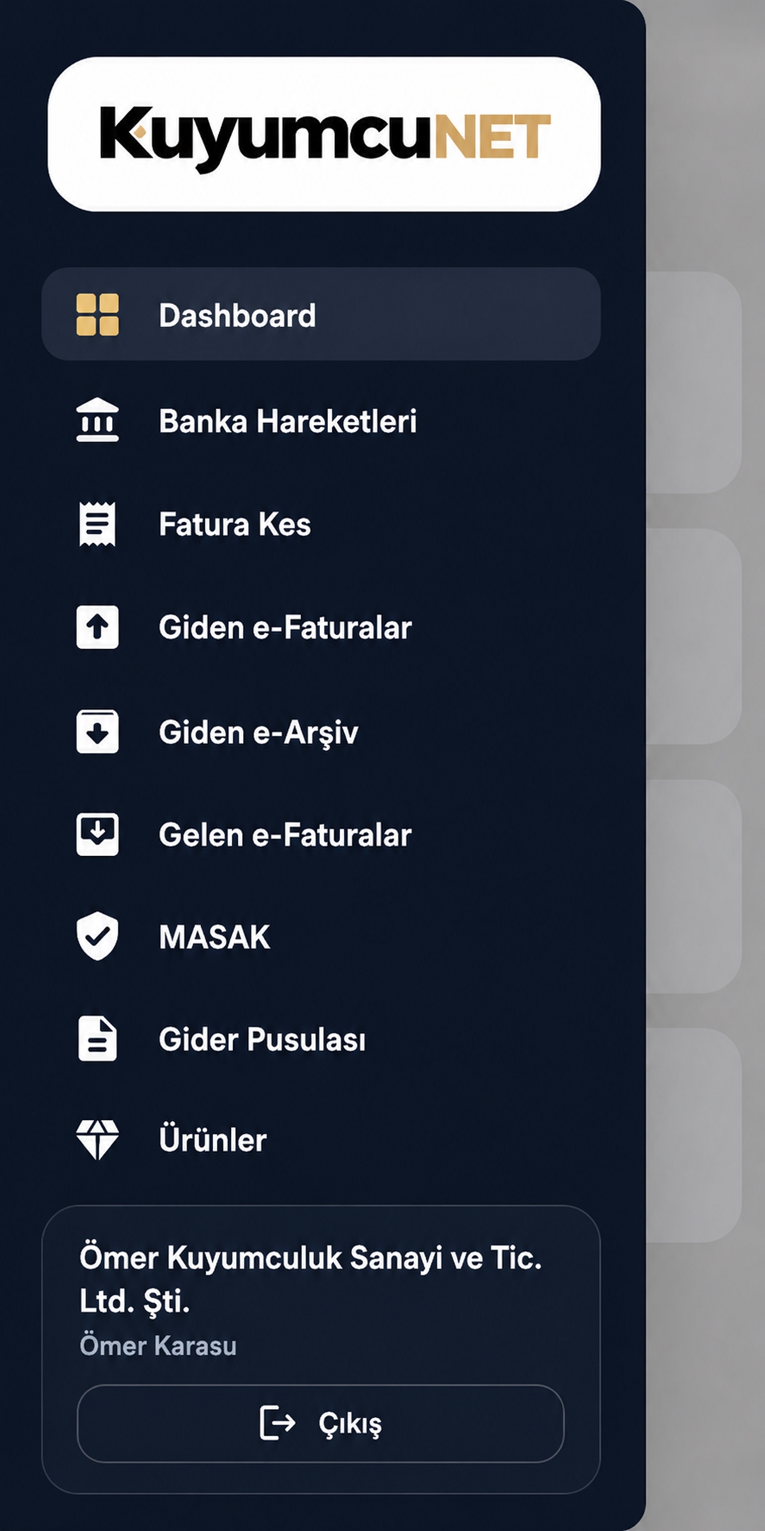 MASAK raporu ekran görseli